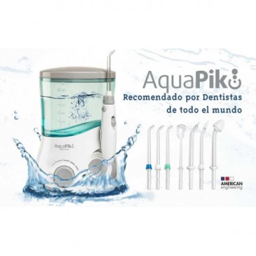Oral-Teck Aquapik 100 irrigador dental sobremesa 7 boquillas