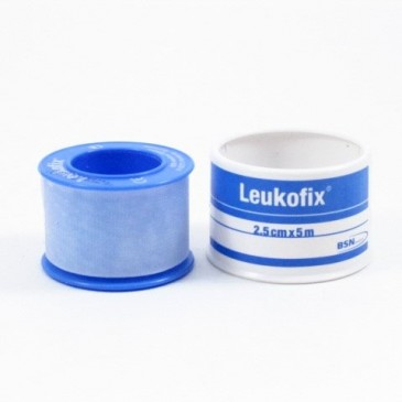 Leukofix esparadrapo hipoalergénico 2,5cmx5m