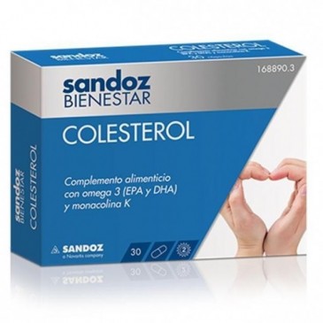 Sandoz Bienestar colesterol 30 cápsulas.