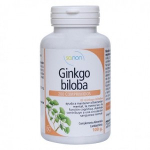 Sanon ginkgo biloba 200comp...